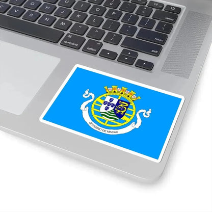 Flag of the Government of Portuguese Macau 1976-1999 (China) STICKER Vinyl Kiss-Cut Decal - The Sticker Space