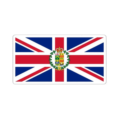 Flag of the Governor-General of Canada 1869-1901 (Canada) STICKER Vinyl Kiss-Cut Decal 4 Inch White - The Sticker Space