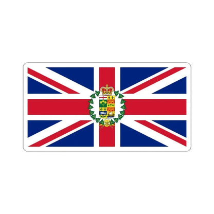 Flag of the Governor-General of Canada 1869-1901 (Canada) STICKER Vinyl Kiss-Cut Decal 6 Inch White - The Sticker Space
