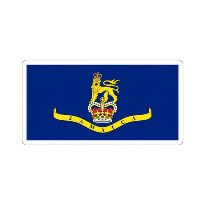 Flag of the Governor-General of Jamaica STICKER Vinyl Die-Cut Decal - The Sticker Space
