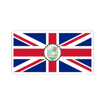 Flag of the Governor of Antigua and Barbuda 1956-1967 (Antigua and Barbuda) STICKER Vinyl Kiss-Cut Decal 2 Inch White - The Sticker Space