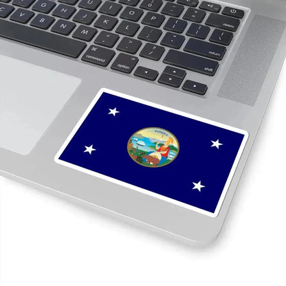 Flag of the Governor of California (United States) STICKER Vinyl Kiss-Cut Decal - The Sticker Space