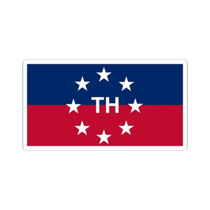 Flag of the Governor of Hawaii pre-1959 (United States) STICKER Vinyl Kiss-Cut Decal 2 Inch White - The Sticker Space