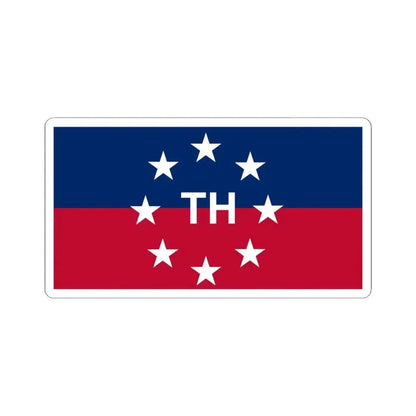 Flag of the Governor of Hawaii pre-1959 (United States) STICKER Vinyl Kiss-Cut Decal 6 Inch White - The Sticker Space