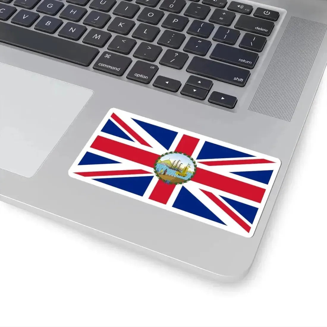 Flag of the Governor of Hong Kong 1910-1955 (China) STICKER Vinyl Kiss-Cut Decal - The Sticker Space