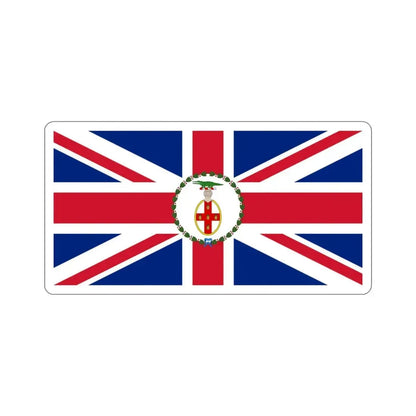 Flag of the Governor of Jamaica (1875–1906) STICKER Vinyl Die-Cut Decal 3 Inch - The Sticker Space