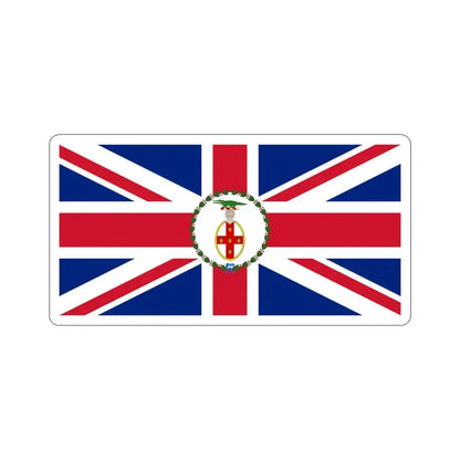 Flag of the Governor of Jamaica (1875–1906) STICKER Vinyl Die-Cut Decal 4 Inch - The Sticker Space