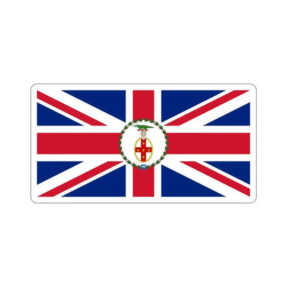 Flag of the Governor of Jamaica (1875–1906) STICKER Vinyl Die-Cut Decal 5 Inch - The Sticker Space