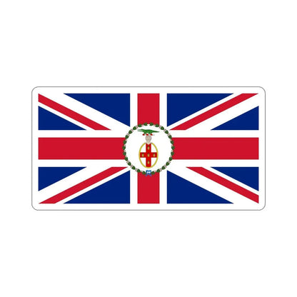 Flag of the Governor of Jamaica (1875–1906) STICKER Vinyl Die-Cut Decal 6 Inch - The Sticker Space