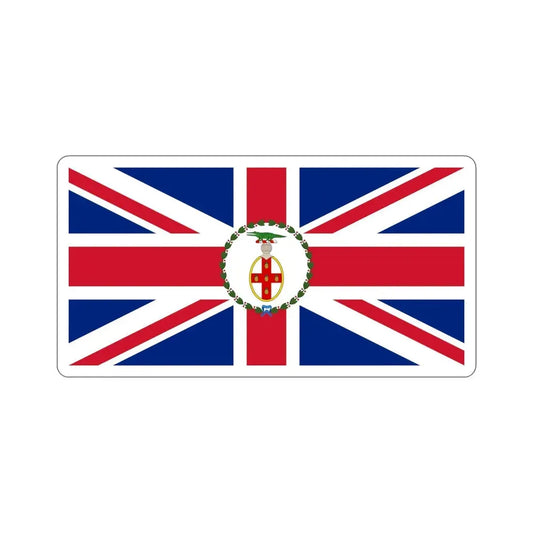 Flag of the Governor of Jamaica (1875–1906) STICKER Vinyl Die-Cut Decal 6 Inch - The Sticker Space