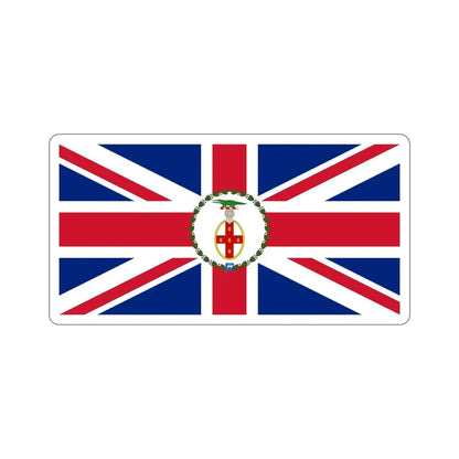 Flag of the Governor of Jamaica (1875–1906) STICKER Vinyl Die-Cut Decal - The Sticker Space