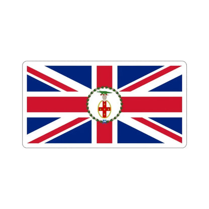 Flag of the Governor of Jamaica (1875–1906) STICKER Vinyl Die-Cut Decal - The Sticker Space