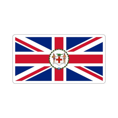 Flag of the Governor of Jamaica (1906–1957) STICKER Vinyl Die-Cut Decal 3 Inch - The Sticker Space