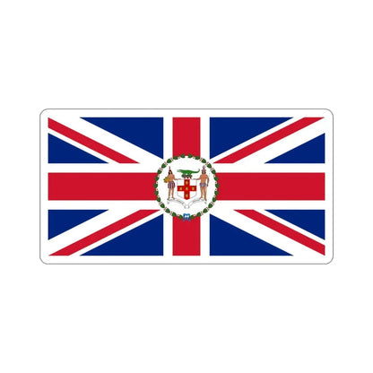 Flag of the Governor of Jamaica (1906–1957) STICKER Vinyl Die-Cut Decal 3 Inch - The Sticker Space