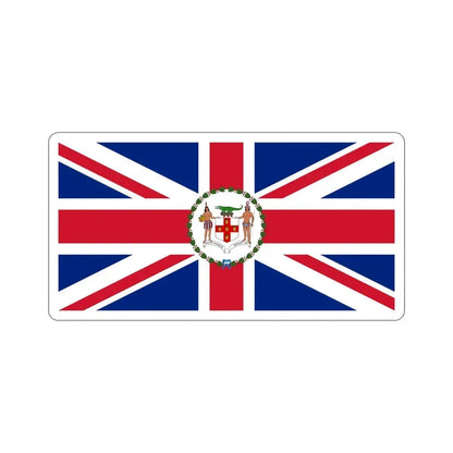 Flag of the Governor of Jamaica (1906–1957) STICKER Vinyl Die-Cut Decal 4 Inch - The Sticker Space