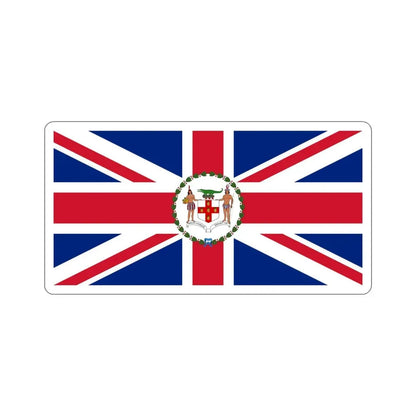 Flag of the Governor of Jamaica (1906–1957) STICKER Vinyl Die-Cut Decal 4 Inch - The Sticker Space