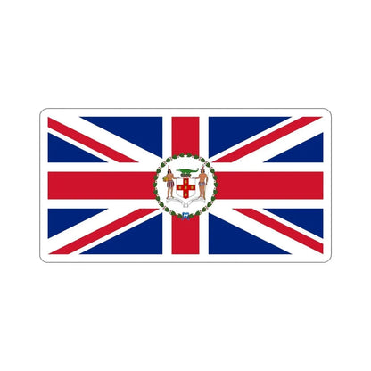 Flag of the Governor of Jamaica (1906–1957) STICKER Vinyl Die-Cut Decal 6 Inch - The Sticker Space