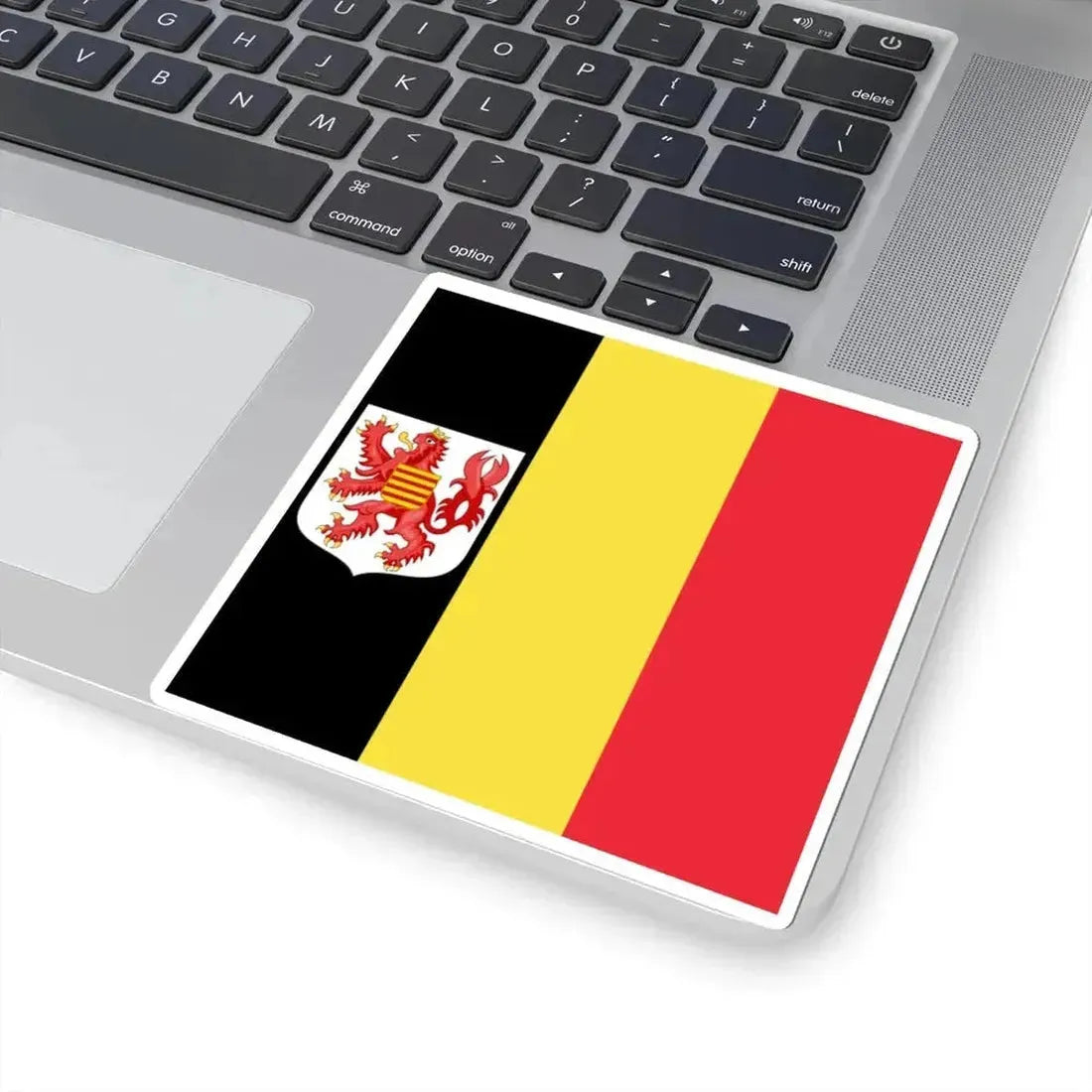 Flag of the Governor of Limburg (Belgium) STICKER Vinyl Kiss-Cut Decal - The Sticker Space