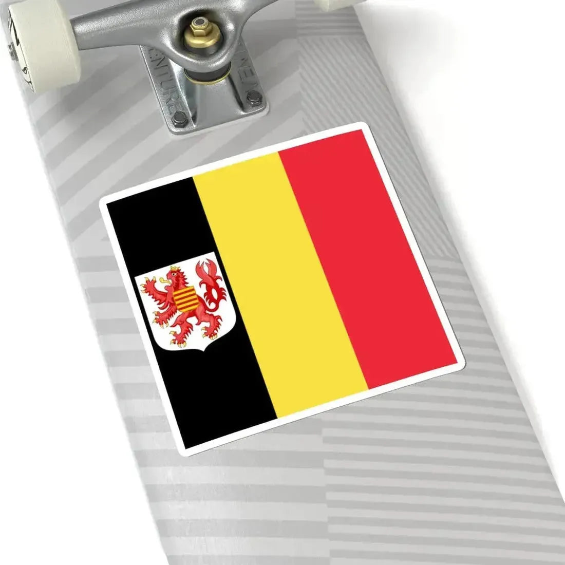 Flag of the Governor of Limburg (Belgium) STICKER Vinyl Kiss-Cut Decal - The Sticker Space