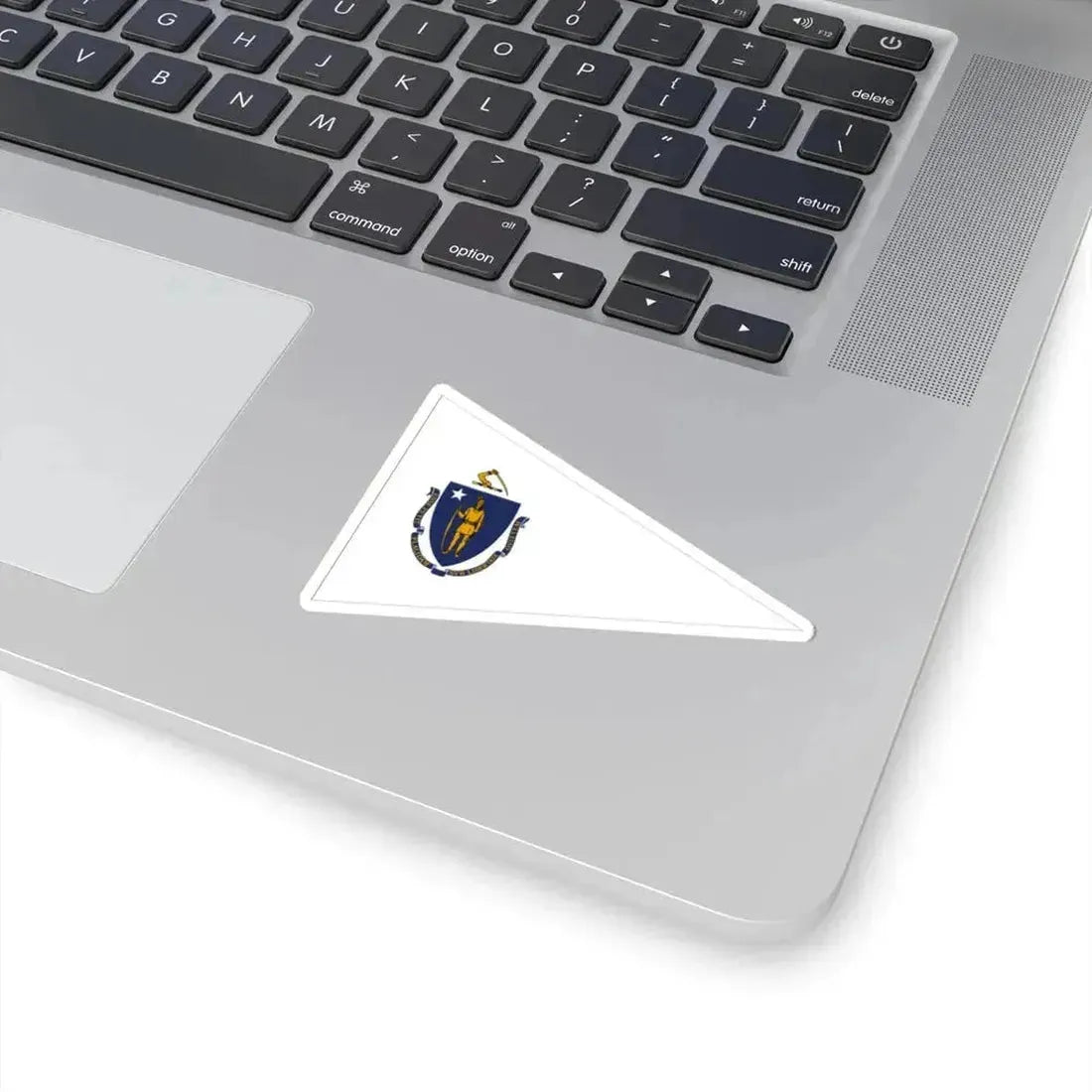Flag of the Governor of Massachusetts (United States) STICKER Vinyl Kiss-Cut Decal - The Sticker Space