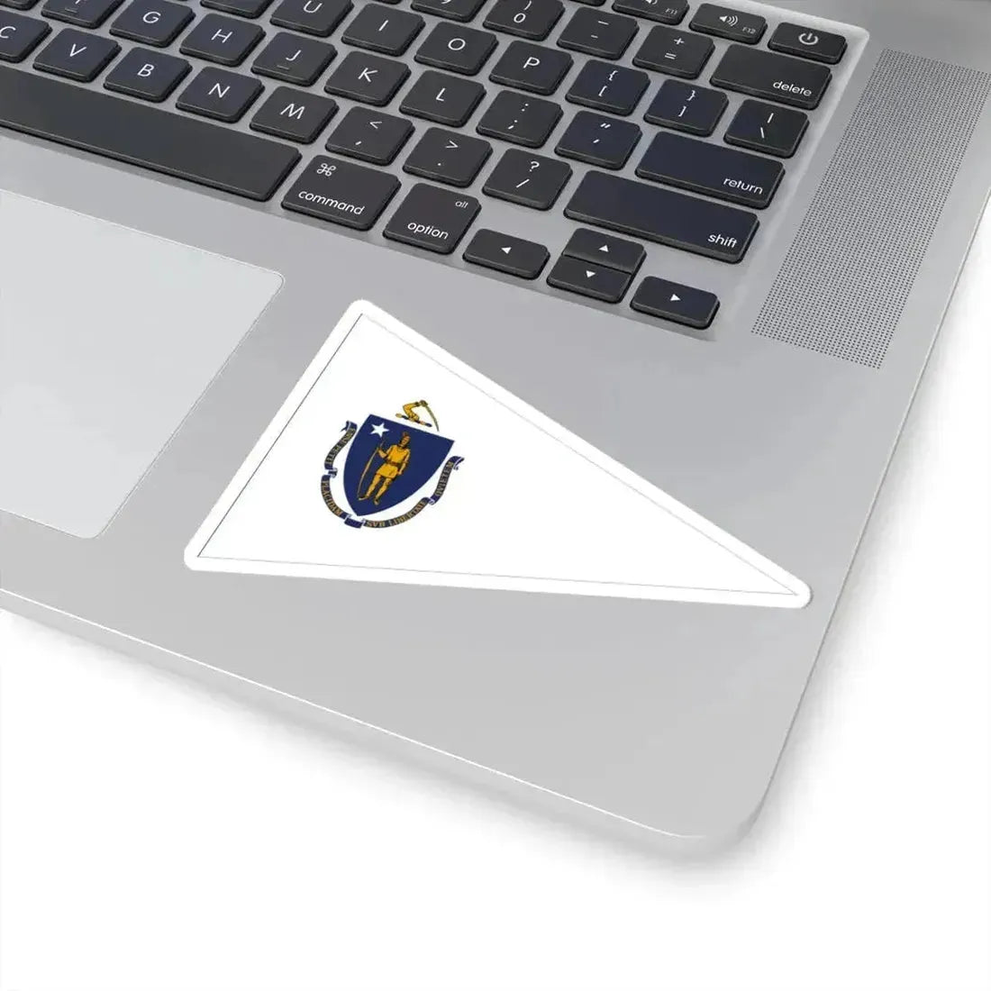 Flag of the Governor of Massachusetts (United States) STICKER Vinyl Kiss-Cut Decal - The Sticker Space