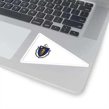 Flag of the Governor of Massachusetts (United States) STICKER Vinyl Kiss-Cut Decal - The Sticker Space