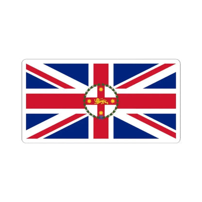 Flag of the Governor of New South Wales 1876-1981 (Australia) STICKER Vinyl Kiss-Cut Decal 2 Inch White - The Sticker Space