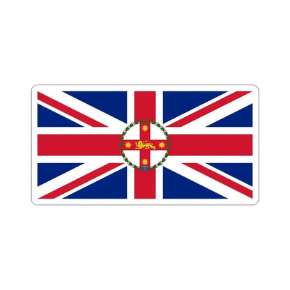 Flag of the Governor of New South Wales 1876-1981 (Australia) STICKER Vinyl Kiss-Cut Decal 3 Inch White - The Sticker Space