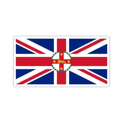 Flag of the Governor of New South Wales 1876-1981 (Australia) STICKER Vinyl Kiss-Cut Decal 6 Inch White - The Sticker Space