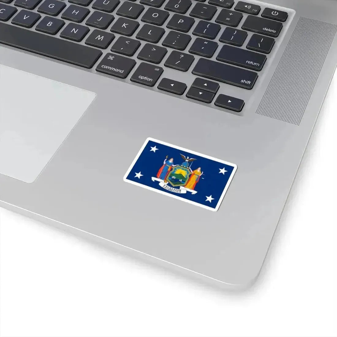 Flag of the Governor of New York (United States) STICKER Vinyl Kiss-Cut Decal - The Sticker Space