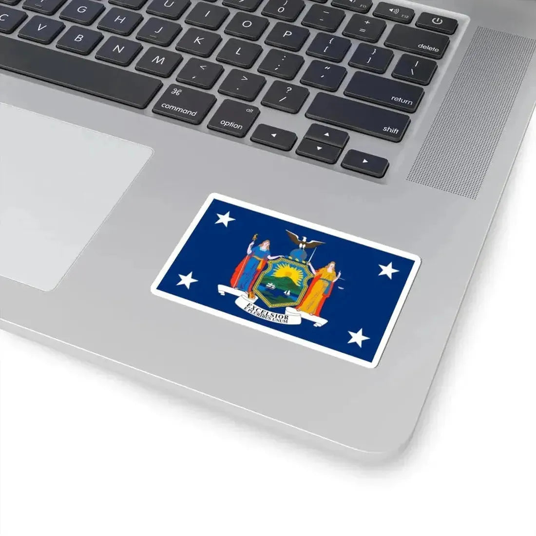 Flag of the Governor of New York (United States) STICKER Vinyl Kiss-Cut Decal - The Sticker Space