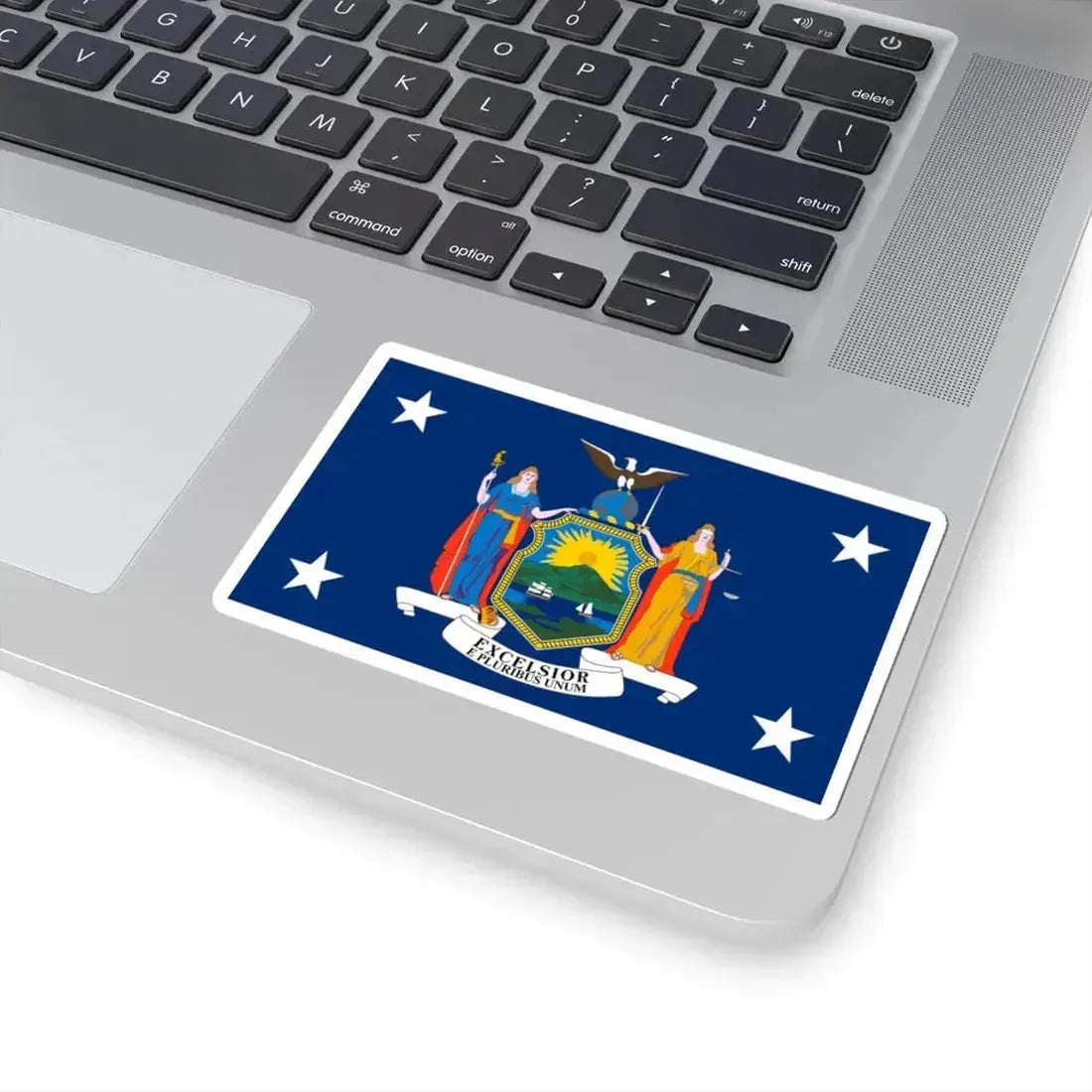 Flag of the Governor of New York (United States) STICKER Vinyl Kiss-Cut Decal - The Sticker Space