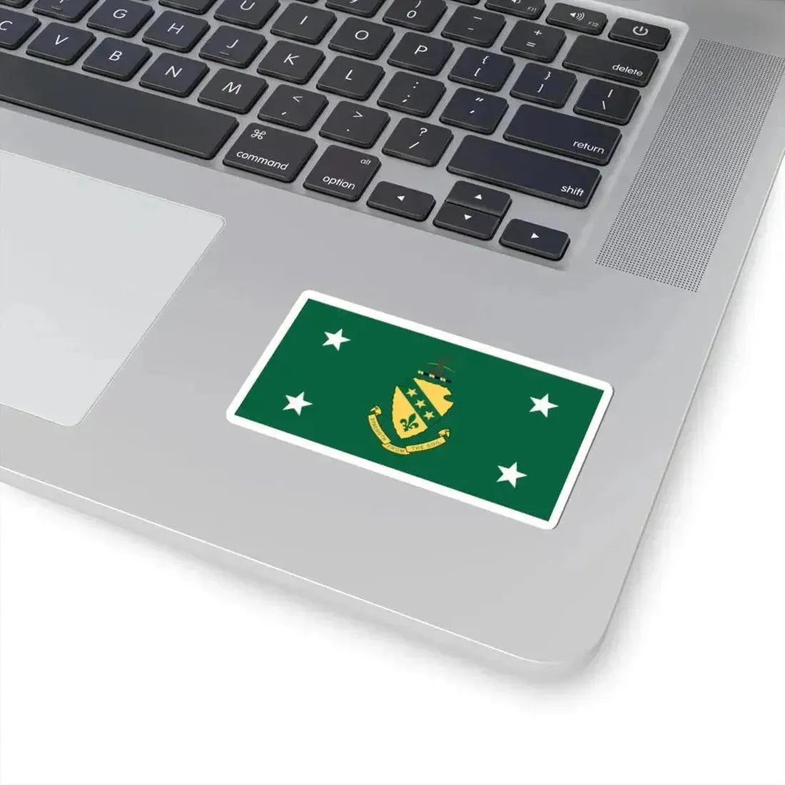 Flag of the Governor of North Dakota (United States) STICKER Vinyl Kiss-Cut Decal - The Sticker Space