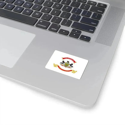 Flag of the Governor of Pennsylvania (United States) STICKER Vinyl Kiss-Cut Decal - The Sticker Space