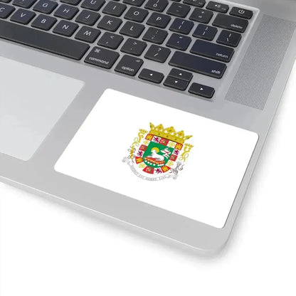 Flag of the Governor of Puerto Rico (United States) STICKER Vinyl Kiss-Cut Decal - The Sticker Space