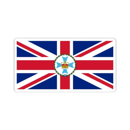 Flag of the Governor of Queensland (Australia) STICKER Vinyl Kiss-Cut Decal 2 Inch White - The Sticker Space