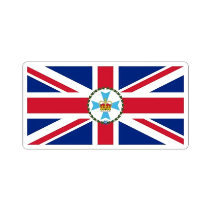 Flag of the Governor of Queensland (Australia) STICKER Vinyl Kiss-Cut Decal 4 Inch White - The Sticker Space