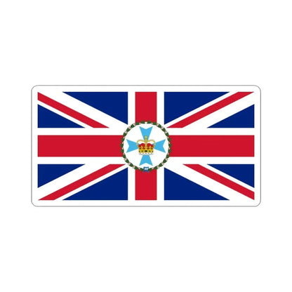 Flag of the Governor of Queensland (Australia) STICKER Vinyl Kiss-Cut Decal 6 Inch White - The Sticker Space