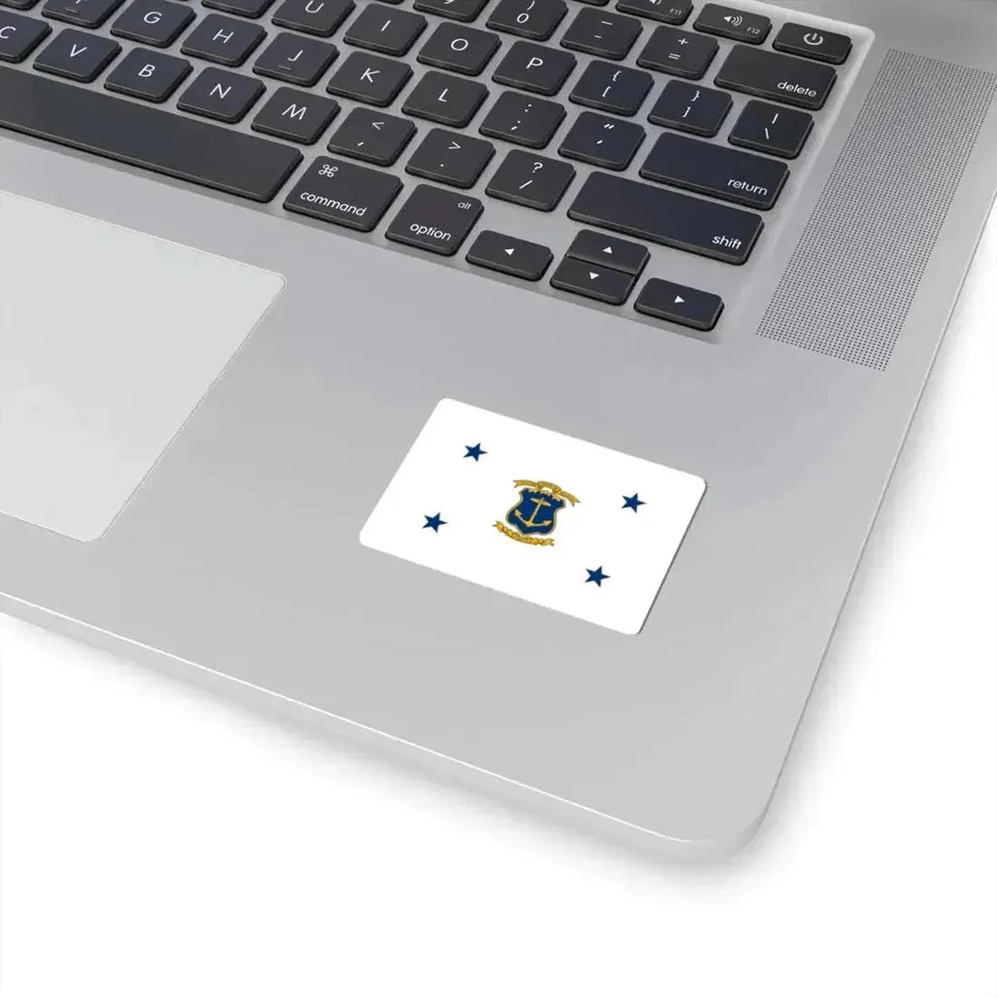 Flag of the Governor of Rhode Island (United States) STICKER Vinyl Kiss-Cut Decal - The Sticker Space