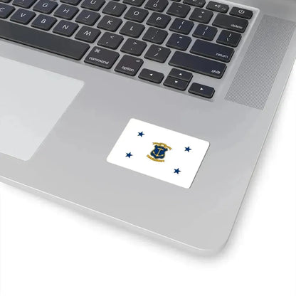 Flag of the Governor of Rhode Island (United States) STICKER Vinyl Kiss-Cut Decal - The Sticker Space