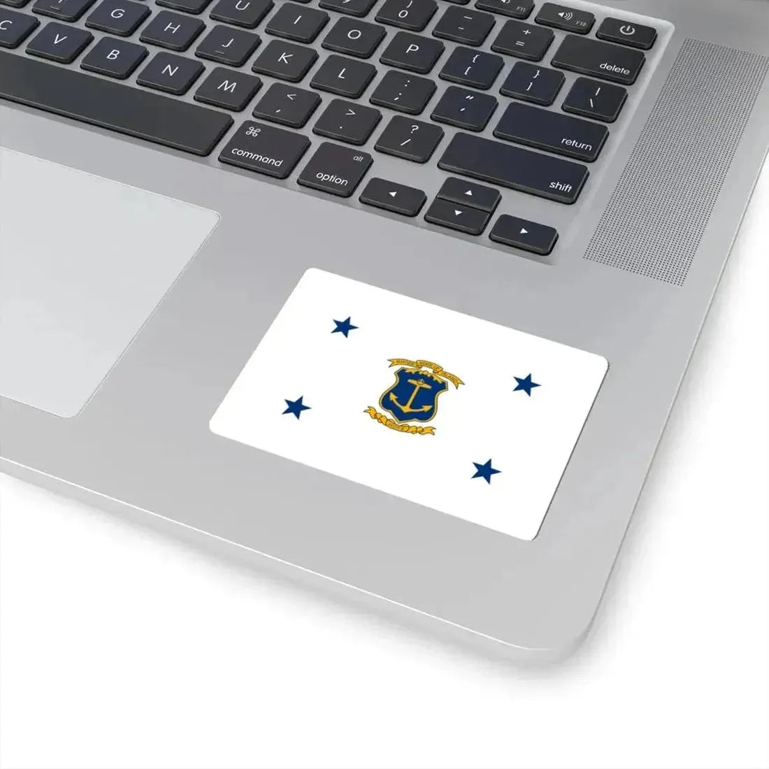 Flag of the Governor of Rhode Island (United States) STICKER Vinyl Kiss-Cut Decal - The Sticker Space