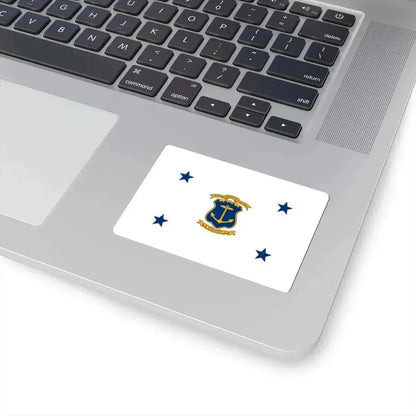 Flag of the Governor of Rhode Island (United States) STICKER Vinyl Kiss-Cut Decal - The Sticker Space