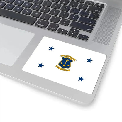 Flag of the Governor of Rhode Island (United States) STICKER Vinyl Kiss-Cut Decal - The Sticker Space