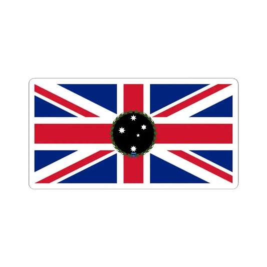 Flag of the Governor of South Australia 1870-1876 (Australia) STICKER Vinyl Kiss-Cut Decal 2 Inch White - The Sticker Space