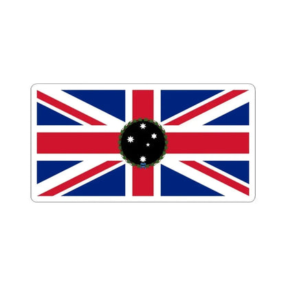 Flag of the Governor of South Australia 1870-1876 (Australia) STICKER Vinyl Kiss-Cut Decal 3 Inch White - The Sticker Space