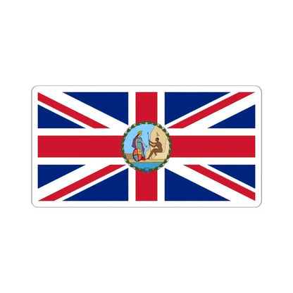 Flag of the Governor of South Australia 1876-1904 (Australia) STICKER Vinyl Kiss-Cut Decal 4 Inch White - The Sticker Space
