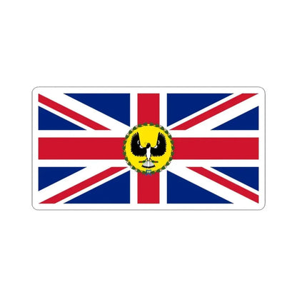 Flag of the Governor of South Australia 1904-1975 (Australia) STICKER Vinyl Kiss-Cut Decal 6 Inch White - The Sticker Space