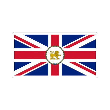 Flag of the Governor of Tasmania 1875-1876 (Australia) STICKER Vinyl Kiss-Cut Decal 2 Inch White - The Sticker Space