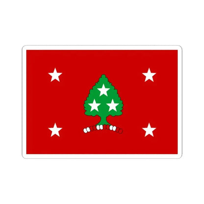 Flag of the Governor of Tennessee (United States) STICKER Vinyl Kiss-Cut Decal 2 Inch White - The Sticker Space