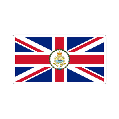 Flag of the Governor of the Bahamas (1869–1904 1953–1964) STICKER Vinyl Die-Cut Decal-3 Inch-The Sticker Space